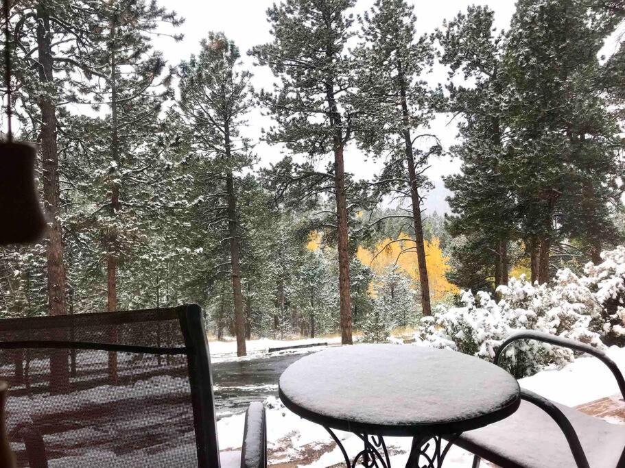 Private Hot Tub Overlooking Pikes Peak Woodland Park Exteriér fotografie
