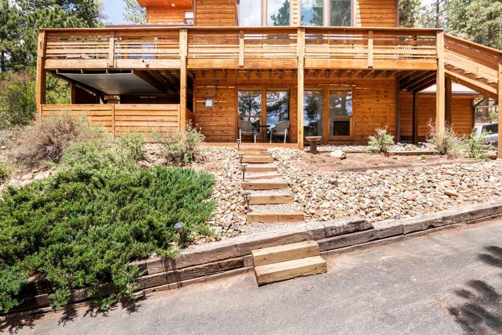 Private Hot Tub Overlooking Pikes Peak Woodland Park Exteriér fotografie