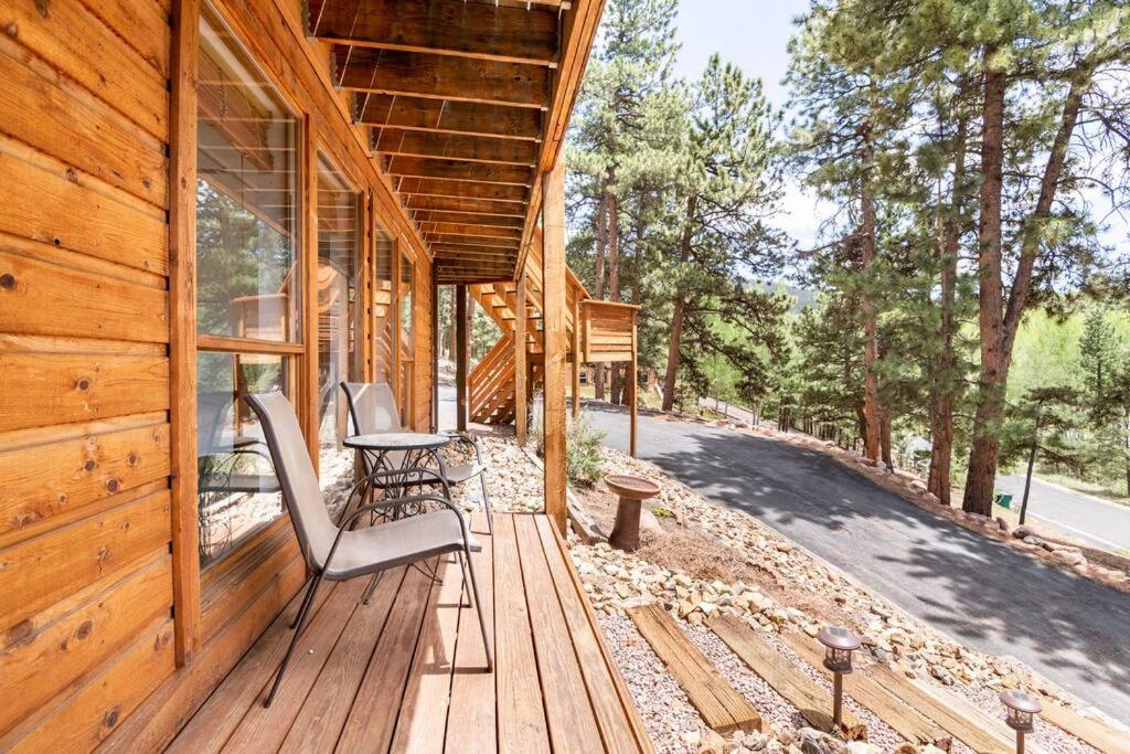Private Hot Tub Overlooking Pikes Peak Woodland Park Exteriér fotografie